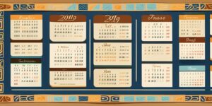 Calendario con horarios y cabalgata festiva